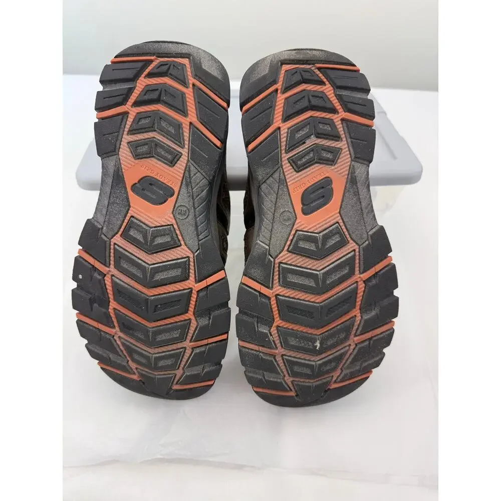 Skechers Slip-ins Tresmen Fisherman Sandals Brown Extra Wide Men’s Size 7 4E